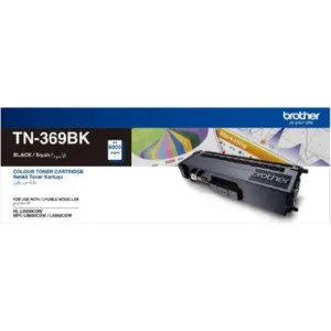 BROTHER TONER BLACK TONER حبر براذر TN369BK اسود