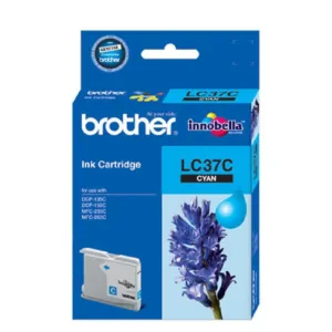 BROTHER LC37C INK CARTRIDGE CYAN حبر براذر 37 ازرق 