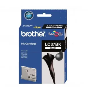 حبر براذر 37 اسود BROTHER LC37 BLACK INK CARTRIDGE
