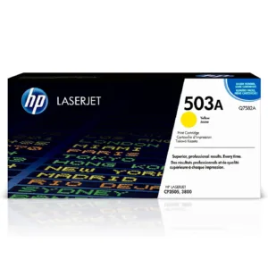حبر ليزر اتش بى 503A - Q7582A اصفر