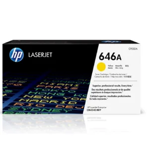 حبر ليزر اتش بى 646A - CF032A اصفر