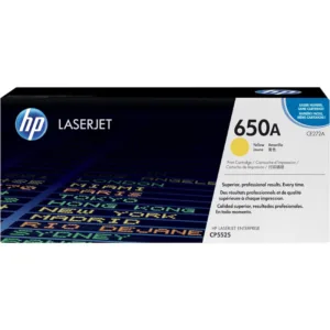 حبر ليزر اتش بى 650A - CE272A اصفر