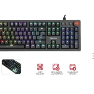 Gaming Keyboard Double shot keycap 50 million KG917 لوحة مفاتيح العاب