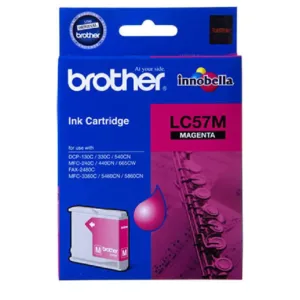 حبر براذر LC57M احمر BROTHER LC57M INK CARTRIDGE MAGENTA